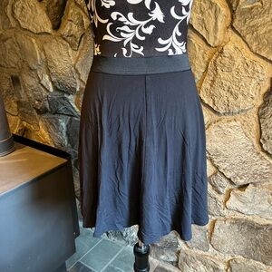 Michael Kors Black Tennis Skirt L